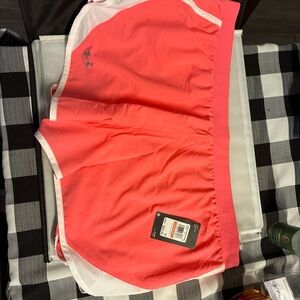 Under Armour Women's Pink Athletic Shorts